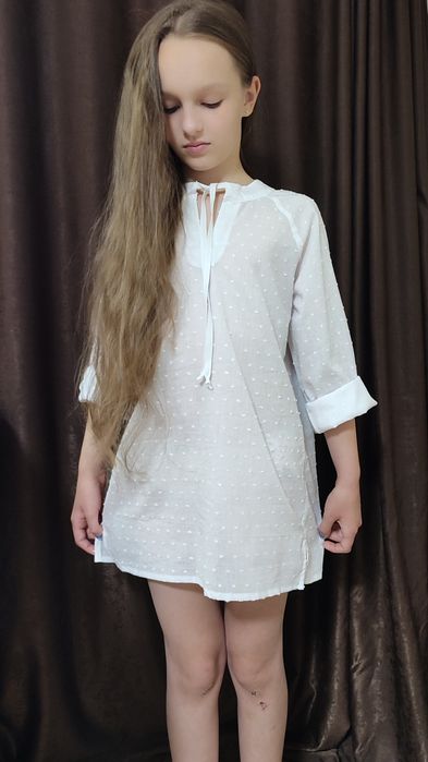 Туніка пляжна муслін 62-158 розміри