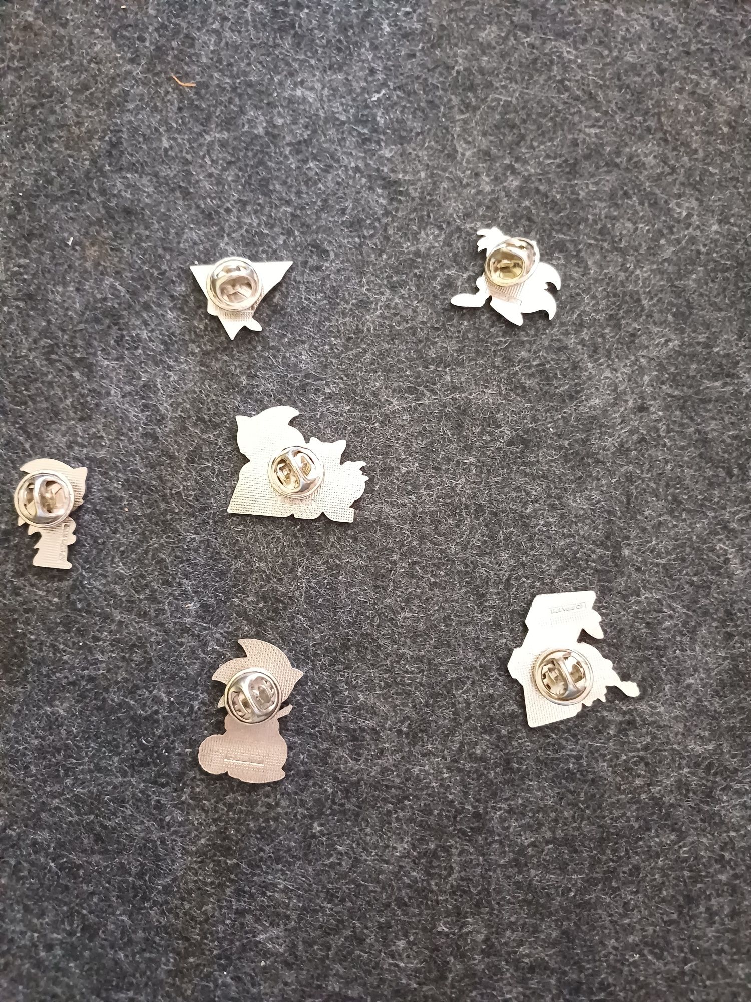 6 pins do Sonic da Sega