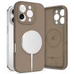 Tech-Protect Liquid Silicone Magsafe Iphone 16 Pro Chocolate Brown