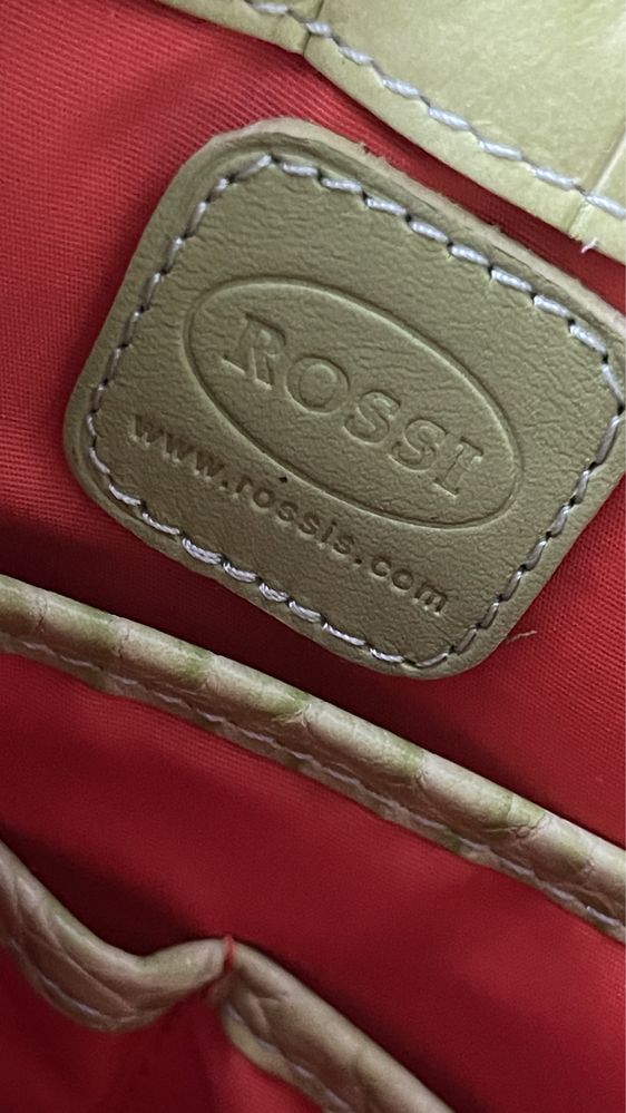 Rossi  швейцария сумка крокодил rossis.com