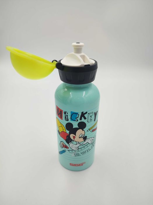SIGG Butelka do picia dla dzieci Mickey School jasnozielona 400ml