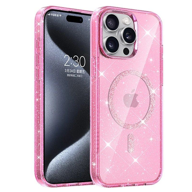 Чохол TPU Eclipse Sparkle (MagFit) для Apple iPhone 14 Pro (6.1")