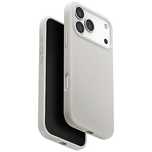 Etui UNIQ Lino na iPhone 17 Pro Max Magclick Charging - szare