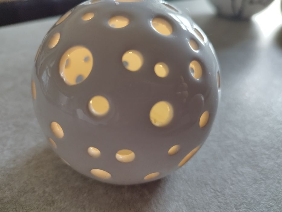 Zestaw ozdobnych kul ceramicznych nowoczesne wnętrza