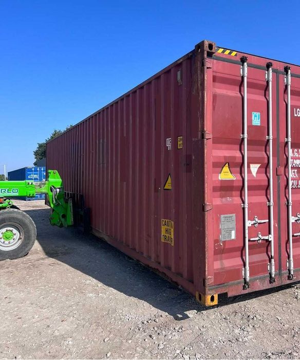 KONTENER morski, magazynowy 40 ft HC, 12m podwyższony