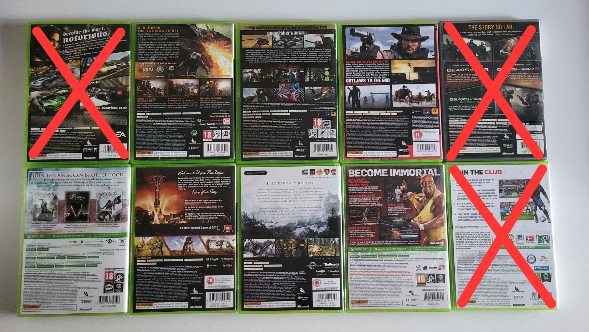Колекця дисків XBOX 360 Ліцензія