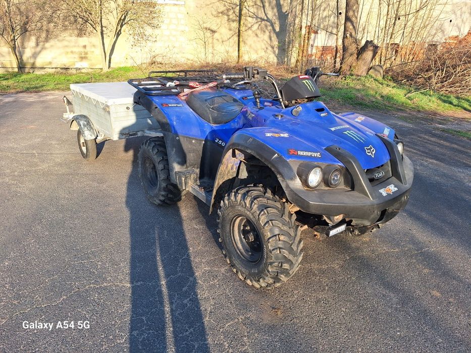 TGB Blade 250 hak przyczepka