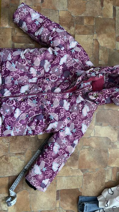 Зимова курточка на дівчинку