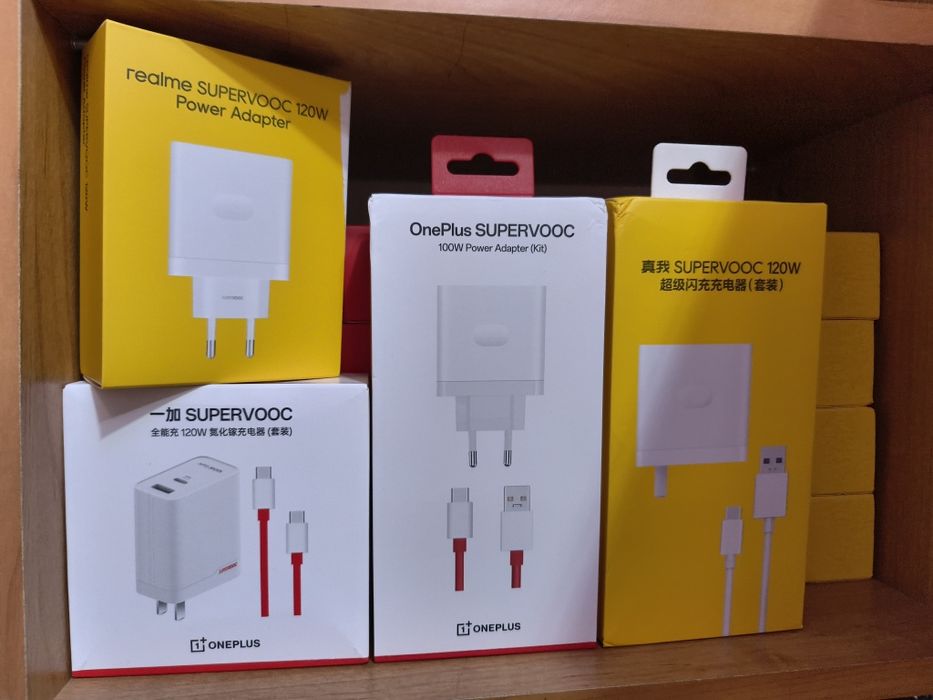 100w 120w зарядка OnePlus Oppo Realme supervooc superdart