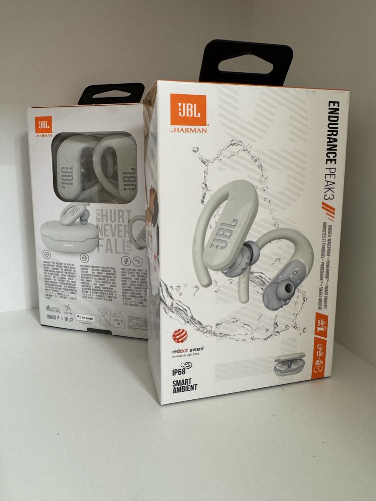 Навушники JBL Endurance Peak 3 (Нові, Запечатані)
