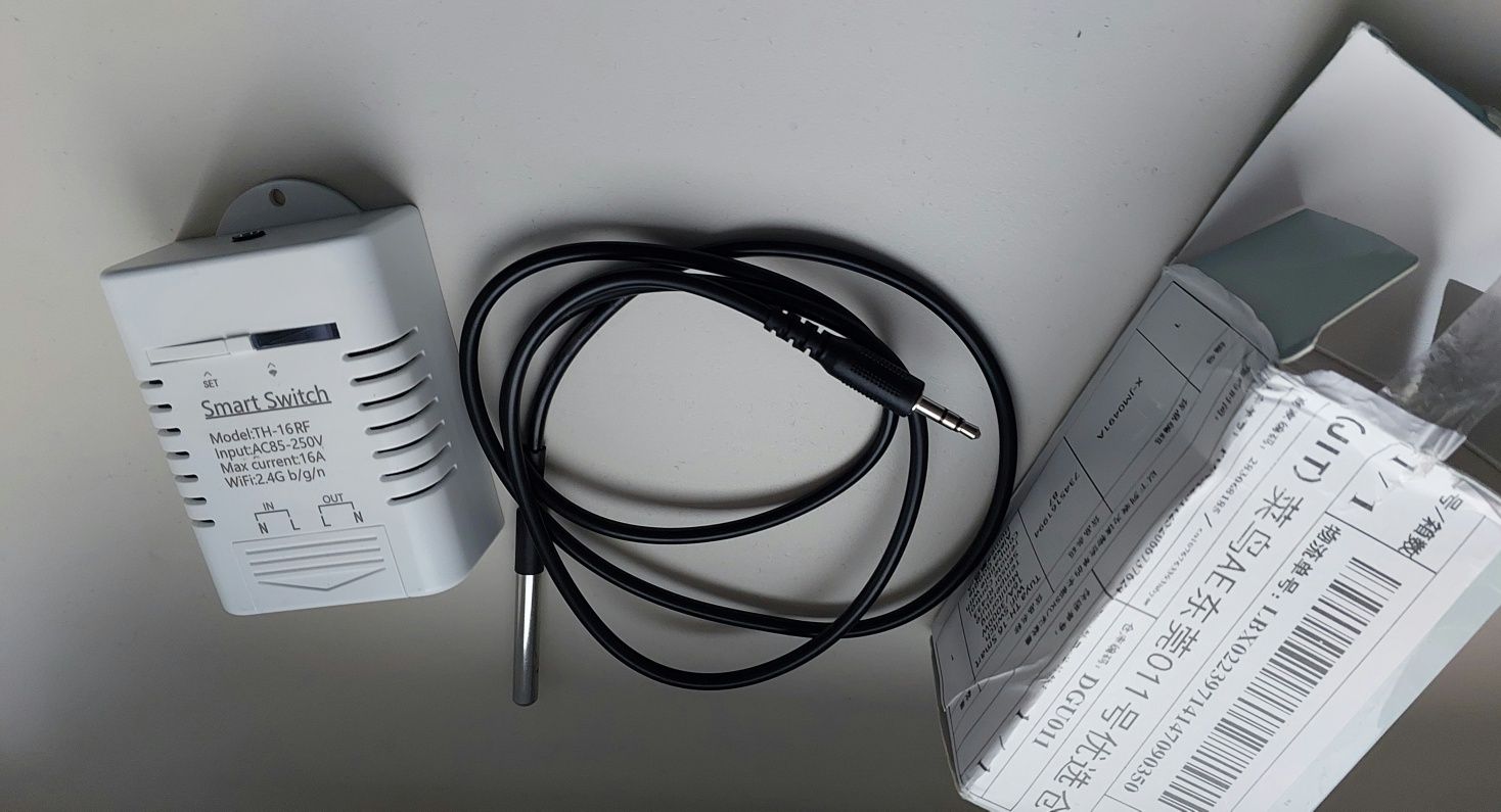 Ewelink Розумний вимикач wi fi з датчиком температури (умный выключате