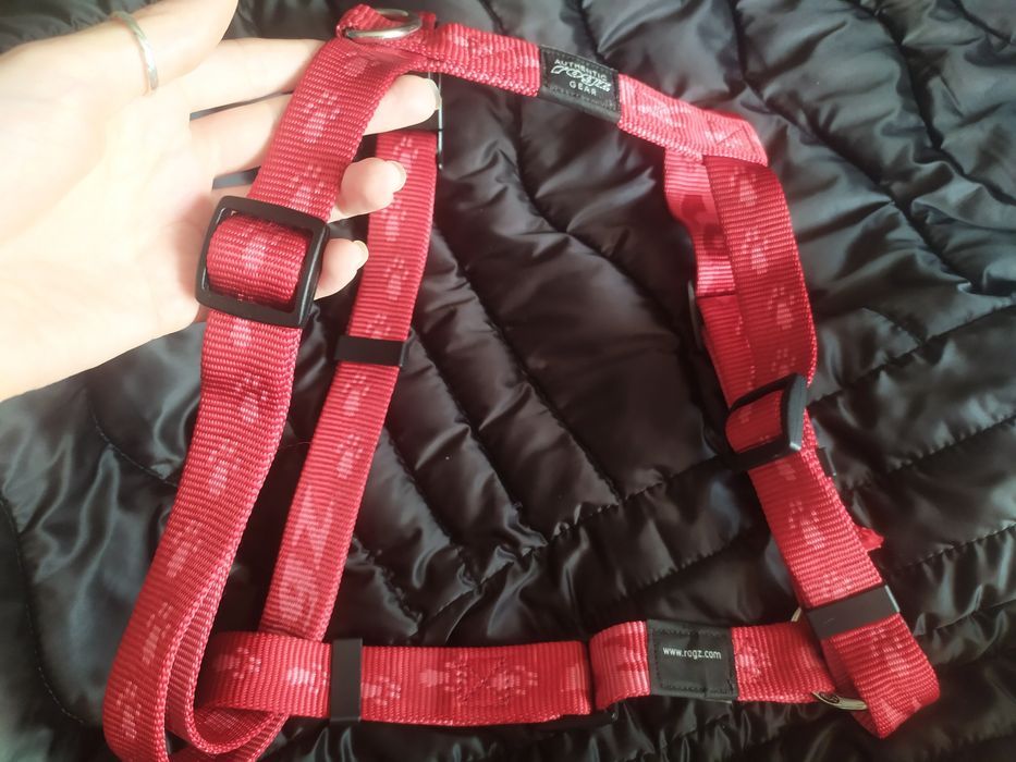 Шлея Rogz для собаки, проводок шлейка для пса, одяг для собаки