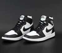 Nike Air Jordan 1 Retro Black White High Найк Джордан чорно білі