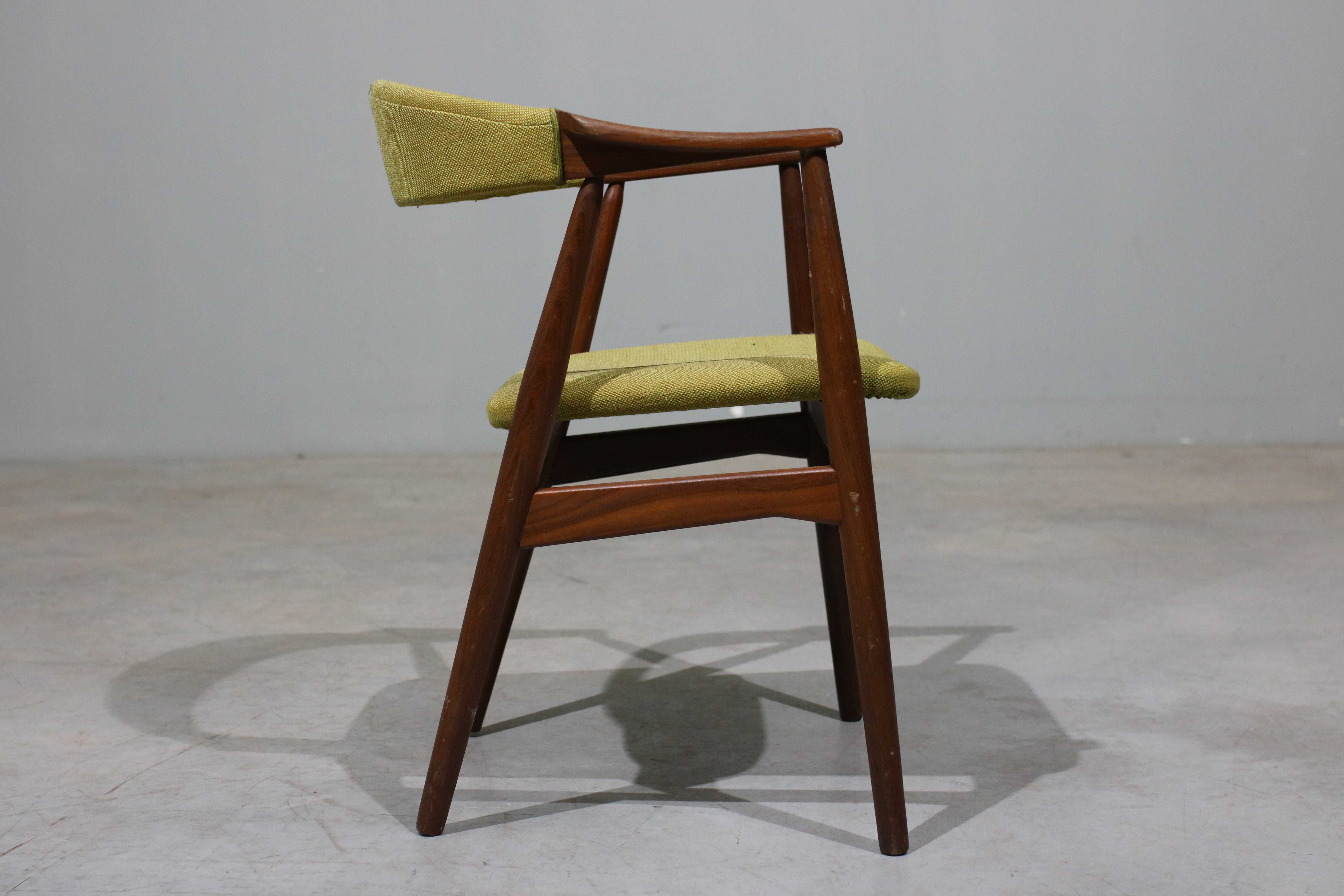 Conjunto de 4 Cadeirões Farstrup em teca | Design Dinamarquês