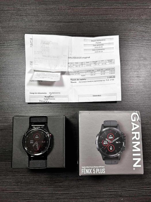 Garmin Fenix 5 Plus Sapphire