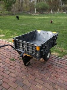 przyczepka do traktorka wielozadaniowa cub cadet ładowność 360 kg