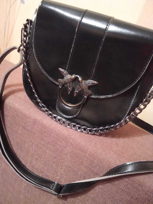 Сумка женская  с декором птиц