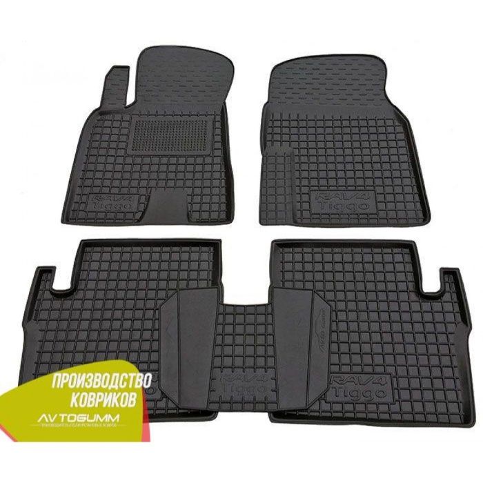 коврики Hyundai Santa Fe Toyota RAV 4 Chery Tiggo 2 автогум салон