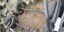 belka ośka z resorami na przyczepkę osobówka