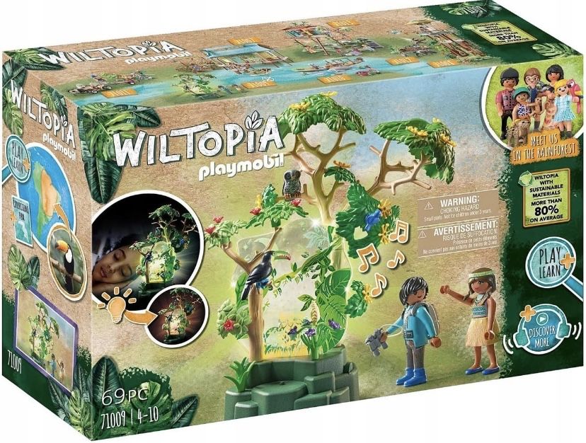 Playmobil Wiltopia 71009 Nocne Światło Lasu Deszczowego lampka