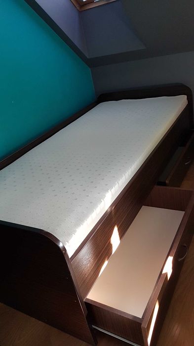 Łóżko 90x200 wraz z materacem
