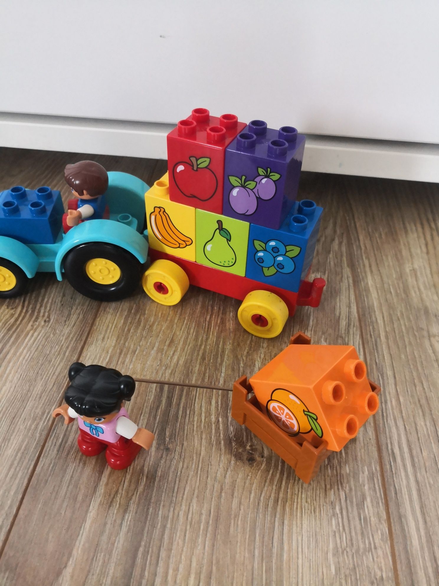 Lego Duplo, Traktor, farma, owoce