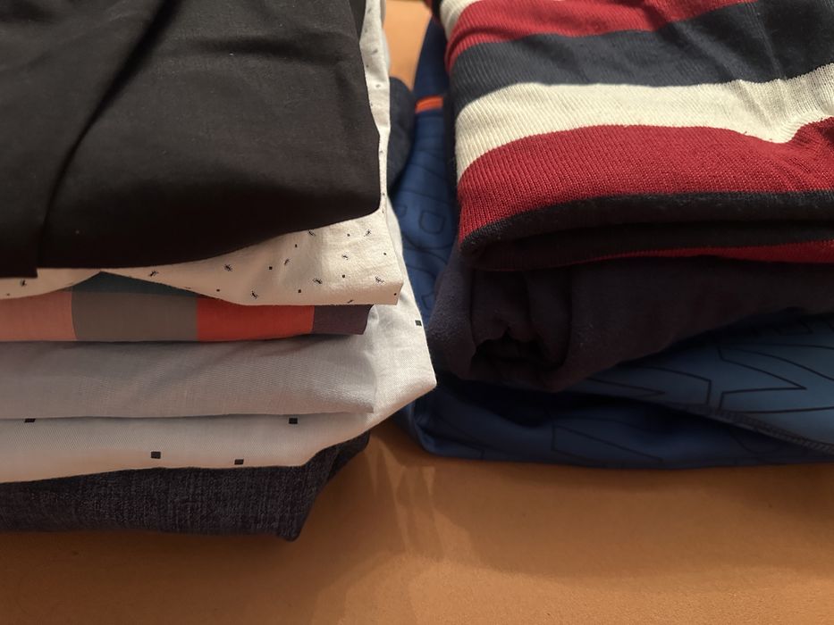 Paka ubrań chłopięcych koszule bluzy 152-164