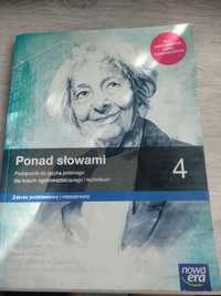 Podręcznik do języka polskiego Ponad słowami 4