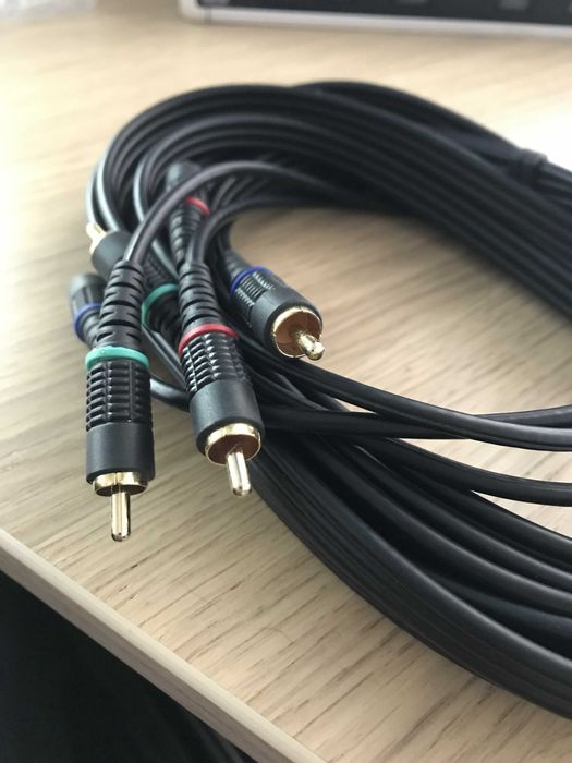 Kabel 3x RCA 5m crinch\3 x RCA