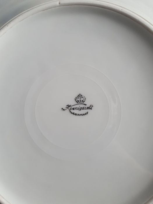 Talerz, porcelana Koenigszelt