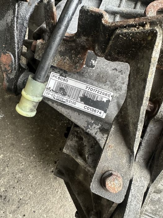 Коробка передач Рено Мастер 2.5 DCI кпп Renault Master PK 6080