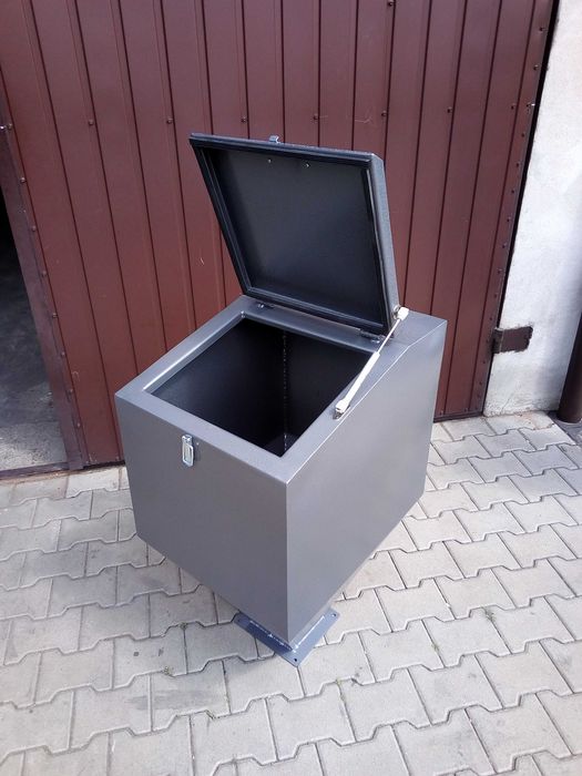 Zbiornik do podajnika na ekogroszek