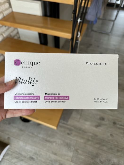 C Cinque Vitality 10*10 мл Олія відновлююча profecional c5 mineralisin