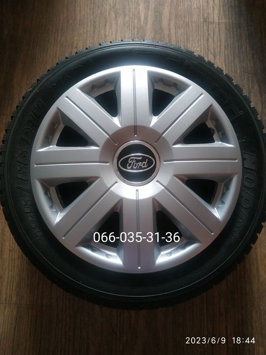 Ковпаки на колеса колпаки Форд Ford r15 радиус есть все размеры 
Вироб