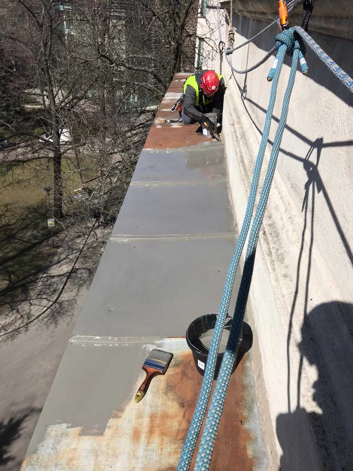 Mycie i malowanie dachów, elewacji