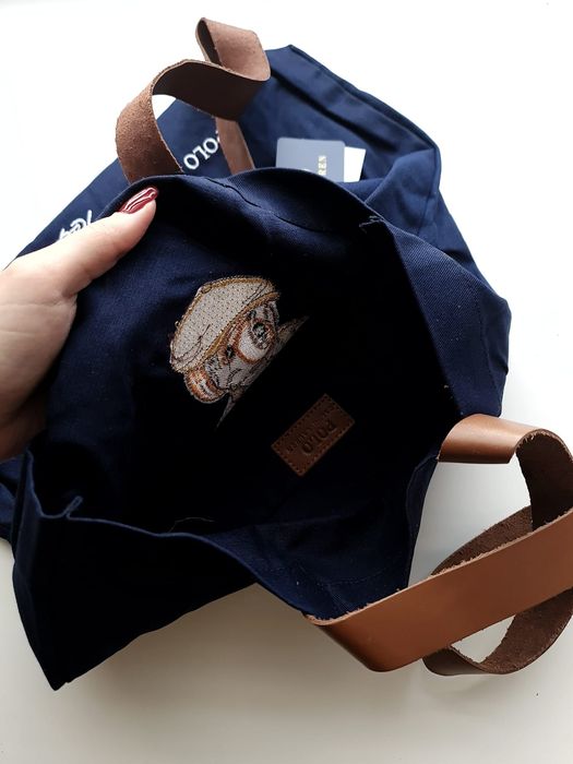 NOWA Torebka shopperka Polo Ralph Lauren Miś