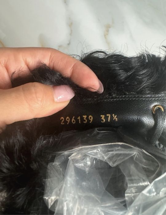 Buty damskie Gucci na zime 37.5 stan idealny