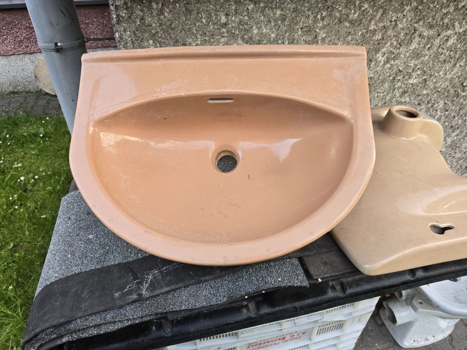 umywalki nowe komplet bez otworów