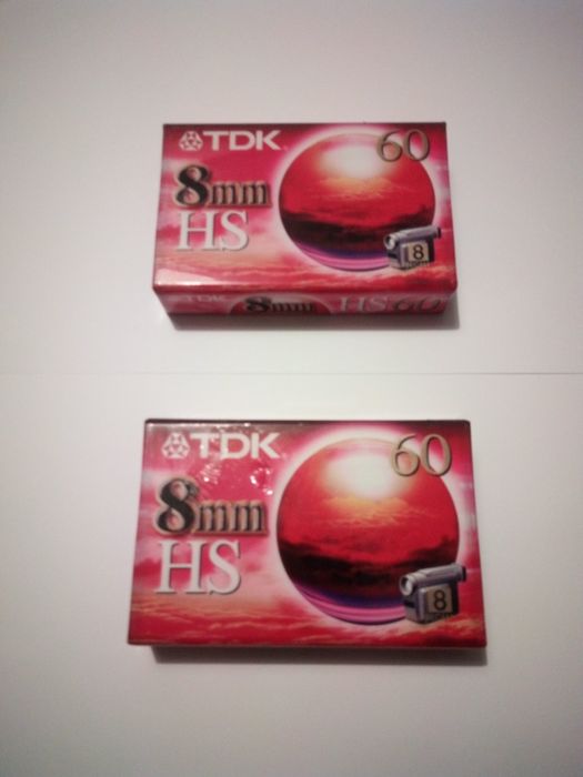 NOWE kasety do kamery 2szt.