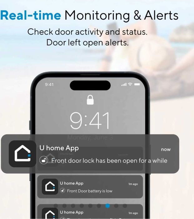 Ultraloq Bolt Smart WiFi Deadbolt Fingerprint Edition