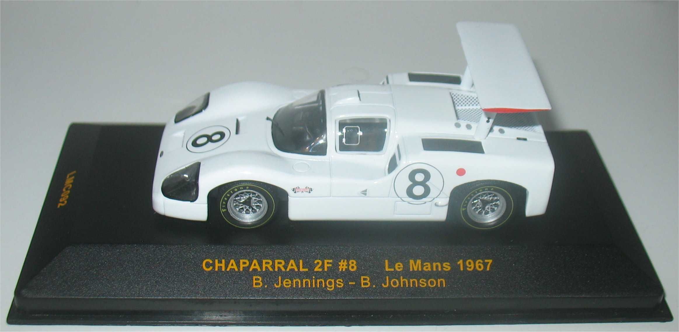 Ixo - Chaparral 2F -24 Horas Le Mans 1967- Bruce Jennings, Bob Johnson