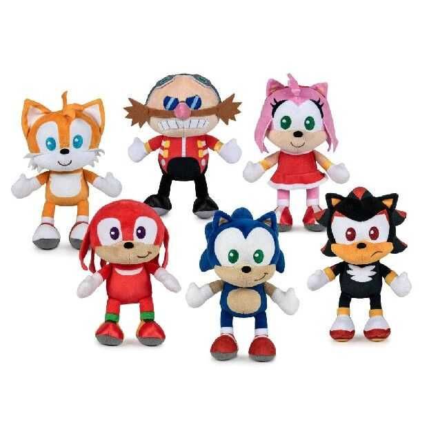 PROMO:Peluches Sonic Cute 22 a 24 cm