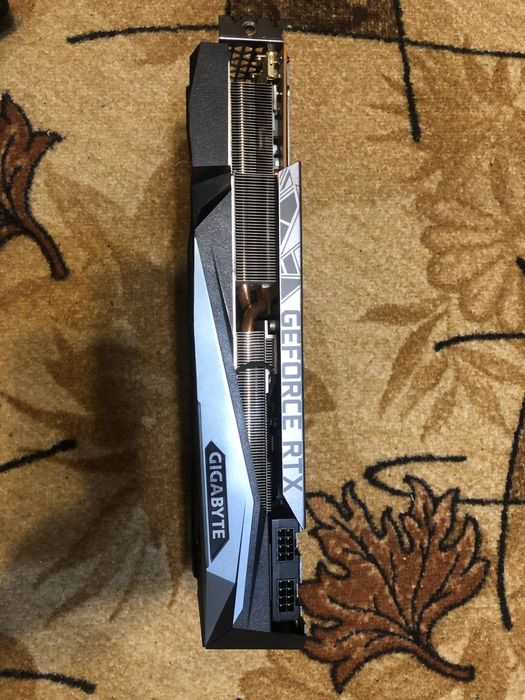 Rtx3080ti Gigabyte 12gb

Видеокарта в хорошем состоянии, кулера как н