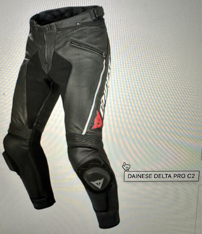 Calças Dainese Delta Pro C2