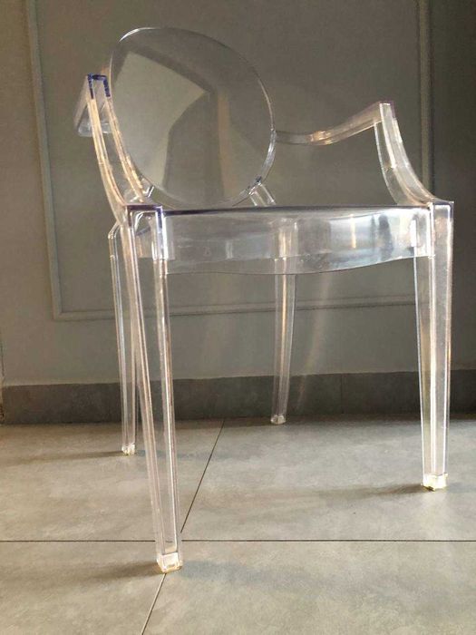 Стілець REMY-DECOR Luis Signal прозорий для дому кафетерія.2шт