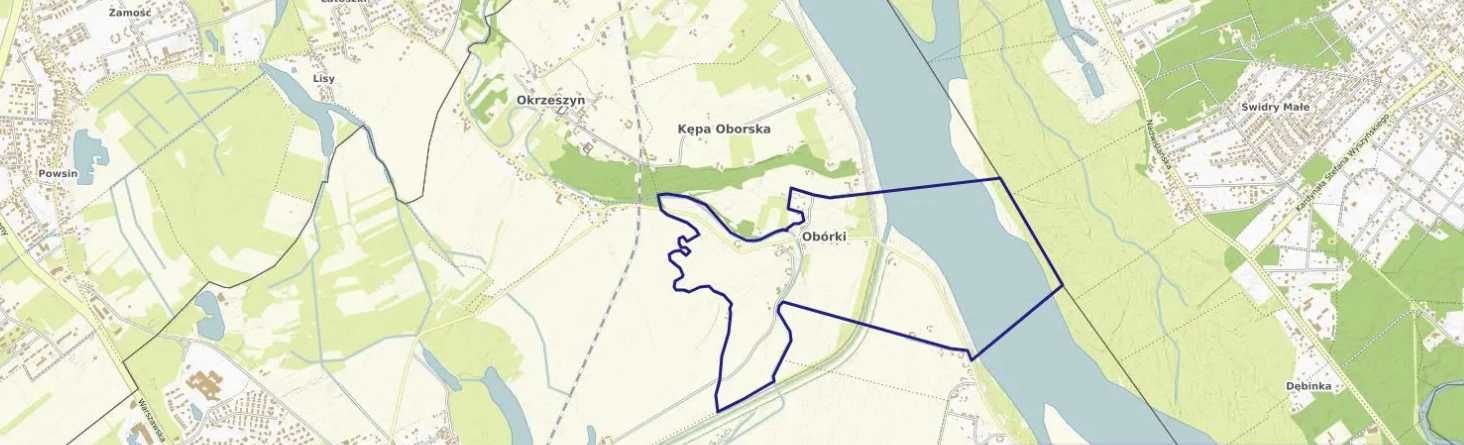 Atrakcyjna działka rolna w Obórkach, gmina Konstancin-Jeziorna,Wilanów