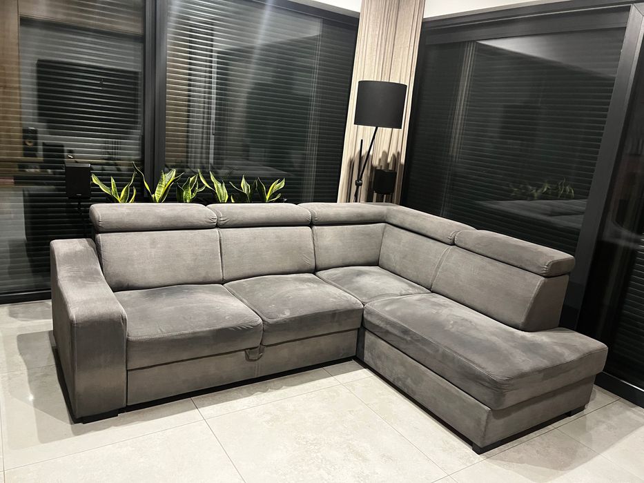 Narożnik z funkcją spania