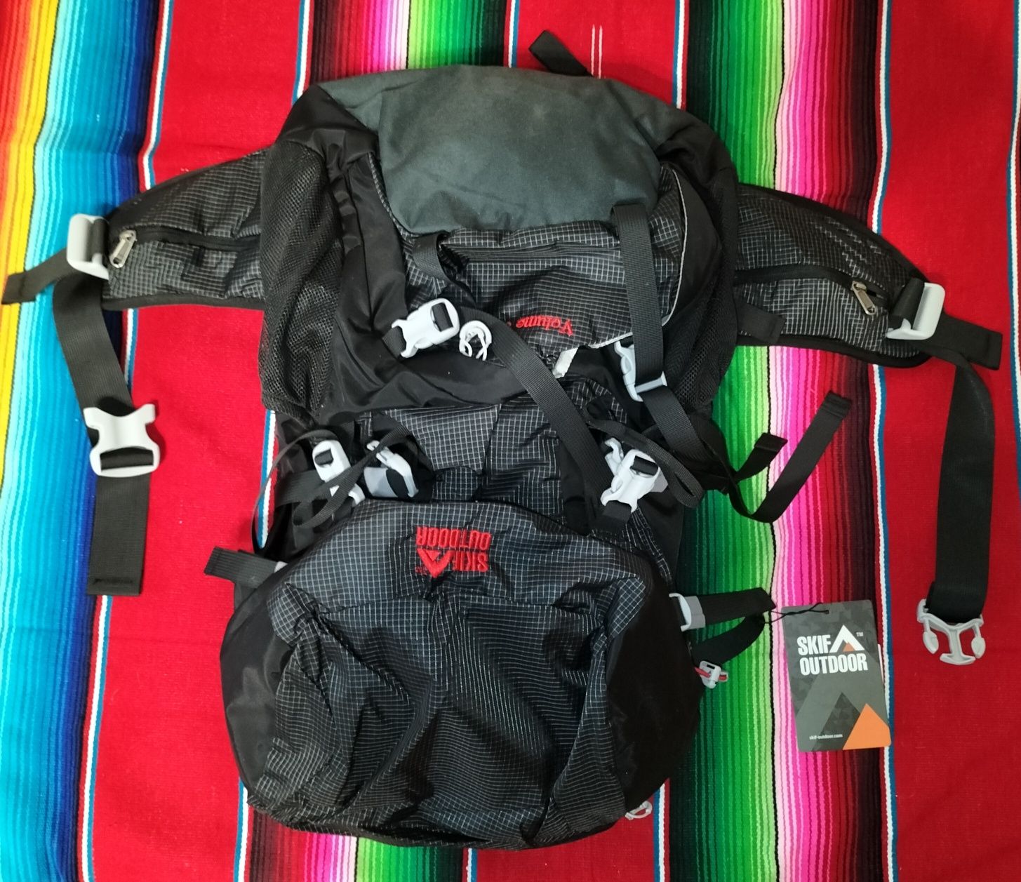 Рюкзак Skif Outdoor Highlander. 60 л. Black