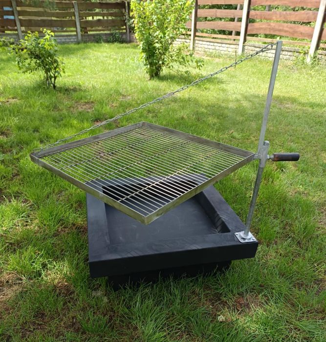 Palenisko ogrodowe regulowane 80x80 cm