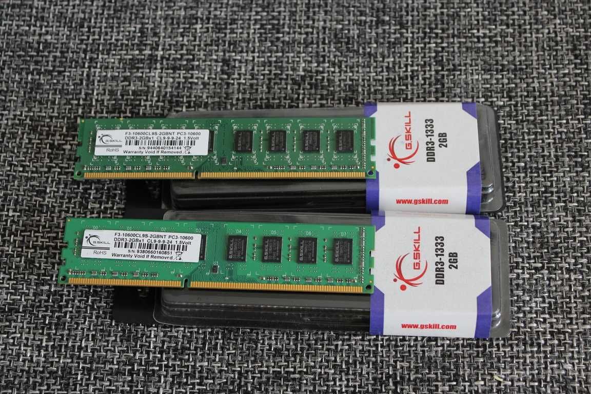 Оперативна память G.SKILL 2x2Gb (4Gb) 1333 DDR3